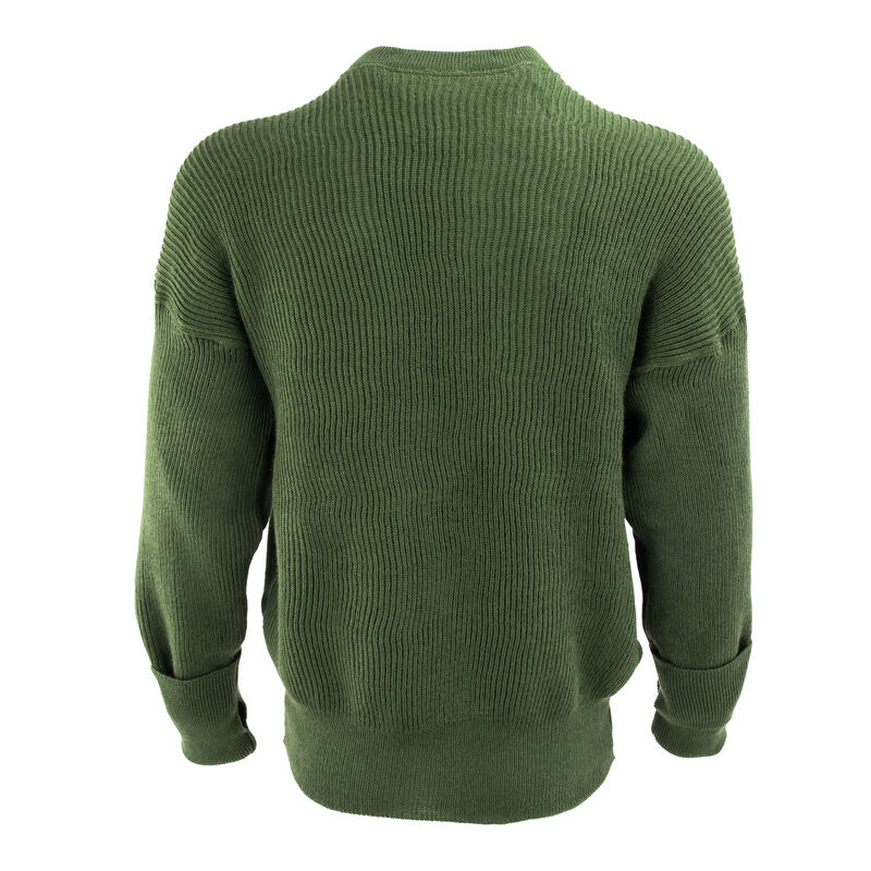 Swedish Army OD Wool Commando Sweater | Issued, , large image number 1
